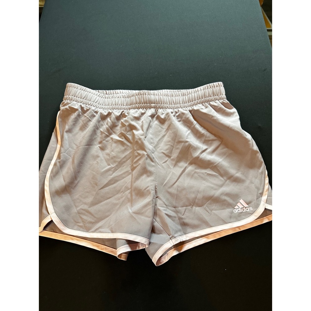 Adidas Aeroready Womens XL Mauve Pink Running Shorts AH4428 Athletic Gym